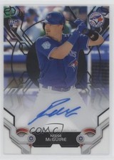 2019 Topps High Tek High Tek Auto Black 22/50 Reese McGuire #HTA-RM Auto 2a9