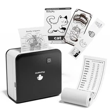 Phomemo Mini Printer Thermal Printer M02 Pro 300DPI Smartphone Compatible