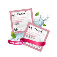 Makeup Removal Facial Cleansing Wipes, Waterproof, 200 Count, Skin Care Trave...
