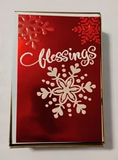 Christmas Cards by Day Spring  Box of 50 with Envelopes    Embossed Foil    New