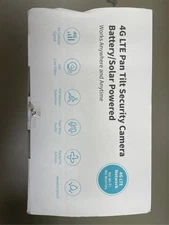 4G LTE Cellular Security Cameras Outdoor, 2 Pack No WiFi Security Camera Solar 1