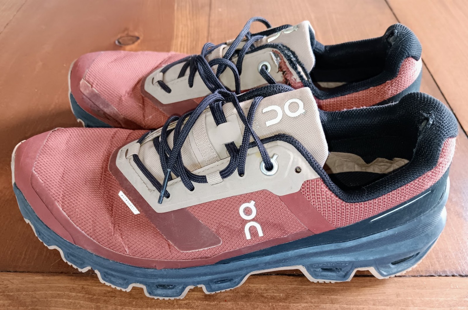 Size 8 - ON Cloudventure Waterproof Ruby Magnet W… - image 9