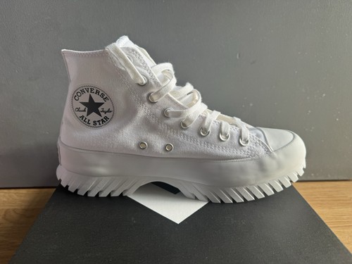NOWE Converse CTAS Lugged Winter 2.0 Hi Boot Białe UK 8 Męskie 10 Damskie Unisex - Zdjęcie 6 z 11