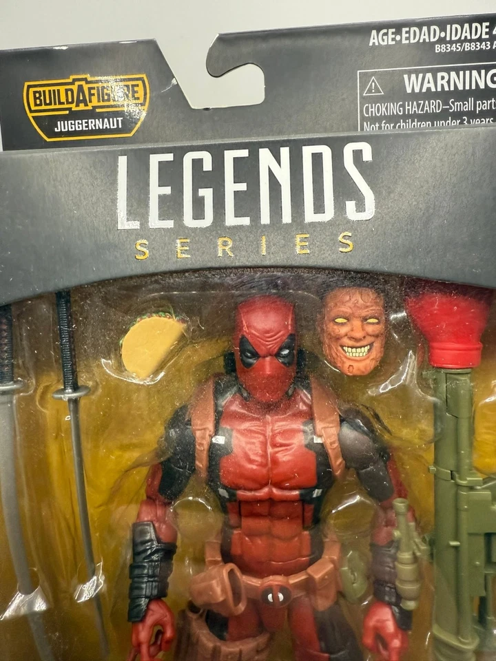 Hasbro Marvel Legends Deadpool X-Men 6" Action Figure Build A Juggernaut - Image 3 of 3