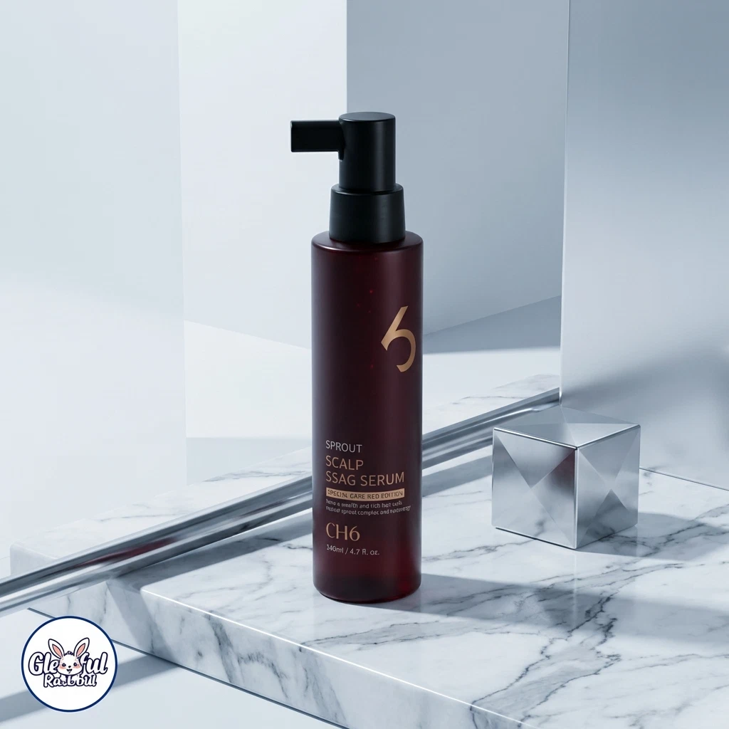 CH6 Scalp Sprout Serum Red Edition 140ml Anti-Thinning Hair Tonic K-Beauty
