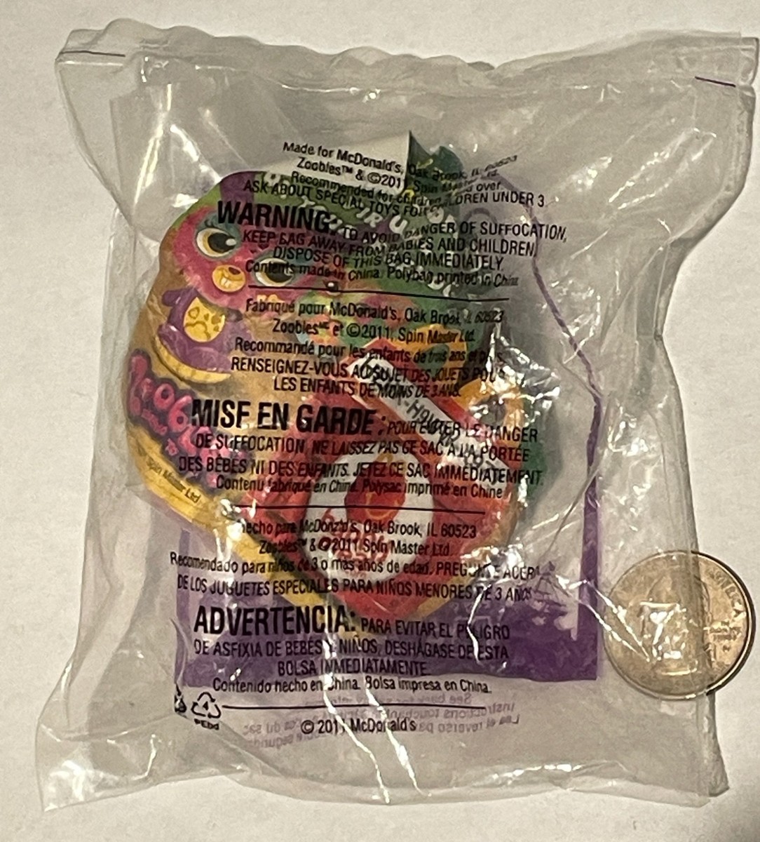 Spring to Life Zoobles 2011 2012 McDonald's Spin Master | eBay