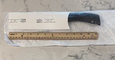 RADA CUTLERY W434 ANTHEM WAVE COOKS KNIFE ERGONOMIC BLACK MADE IN USA, NEW