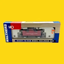 HO Walthers 932-7521 25' Wood Caboose Chesapeake & Ohio C&O #90776 Red