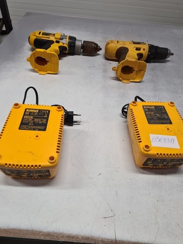 Lot of 4 Used Dewalt Power Tools - Working Condition, No Accessories