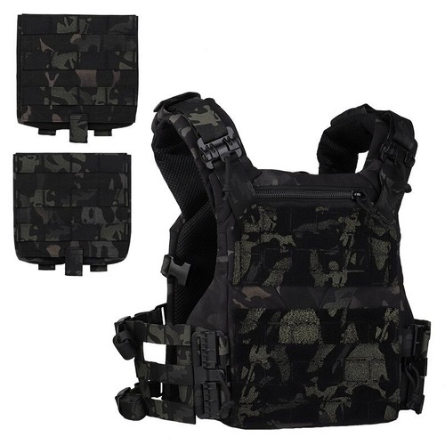 Gilet tattico Israele K19 con Piastra Portatore Molle Sgancio Rapido Gilet Regolazione Rapida - Foto 20 di 29