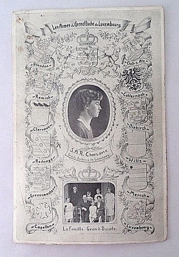 Unusual WW2 WWII Postcard - Grand Duche de Luxembourg - GI Soldier Souvenir - Picture 1 of 11