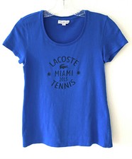 Lacoste Women's Miami Open T-Shirt, Size 34