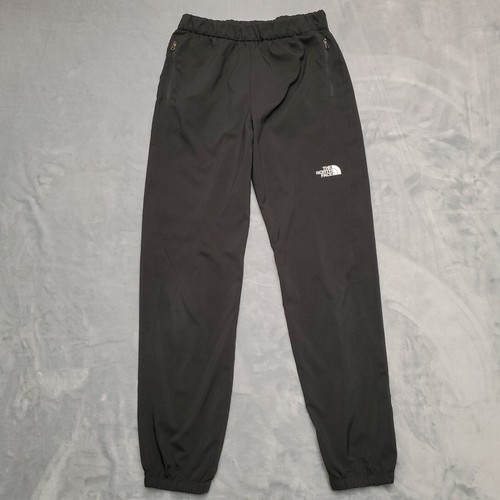 North Face Pants Boys L 16 Black Flashdry Lightweight Jogger Track Elastic Waist