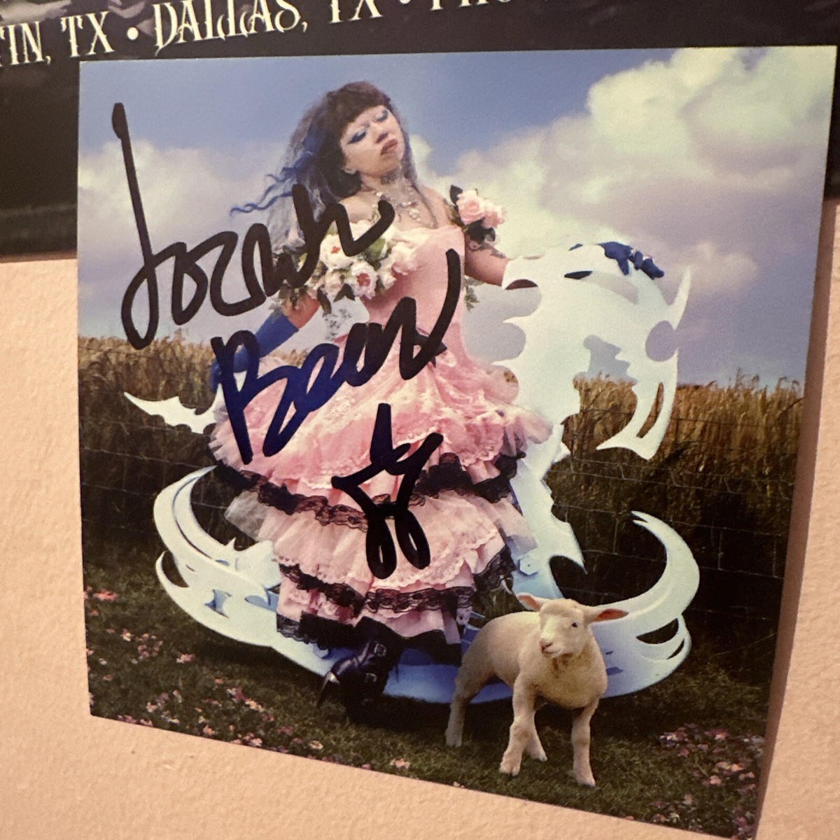 Signed Jazmin Bean Card | eBay