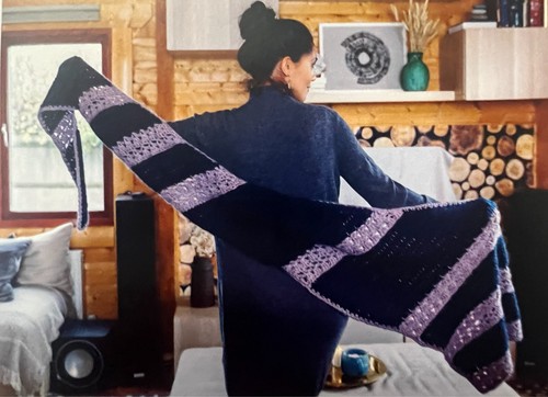 Debbie Bliss Love Craft Winter Shawls & Unger Shawls Crochet Knit Patterns Books - Picture 7 of 11