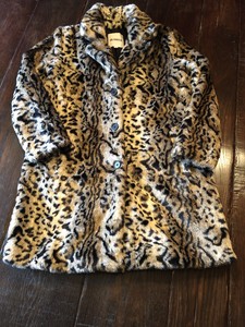 bb dakota leopard coat