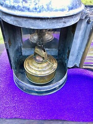 Antique Perkins Marine PERKO Nautical Lantern Duel Fuel Antique Perkins Marine PERKO Nautical Lantern Duel Fuel