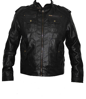 Classyak Mens Fashion Stylish Real Leather Jacket Xs-5Xl 