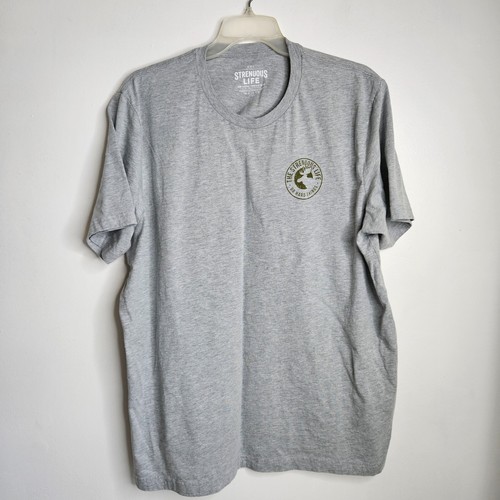 Soffe Shirt & Shorts Set Adult XXL Strenuous Life Do Hard Things Logos - Picture 11 of 16