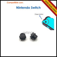 2x BOTON DE BLOQUEO REDONDO NEGRO PARA MANDO JOYCON DE CONSOLA NINTENDO SWITCH