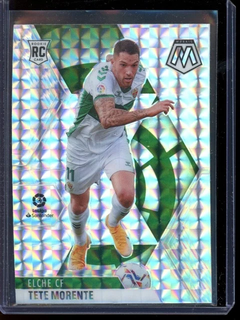 2020-21 Panini La Liga Mosaic Tete Morente RC Silver Mosaic Prizm #22 - Elche CF