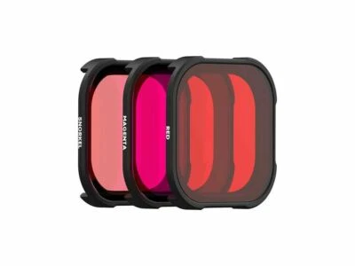PolarPro DIVEMASTER Red Magenta & Snorkel filters for GoPro HERO13 Black Housing