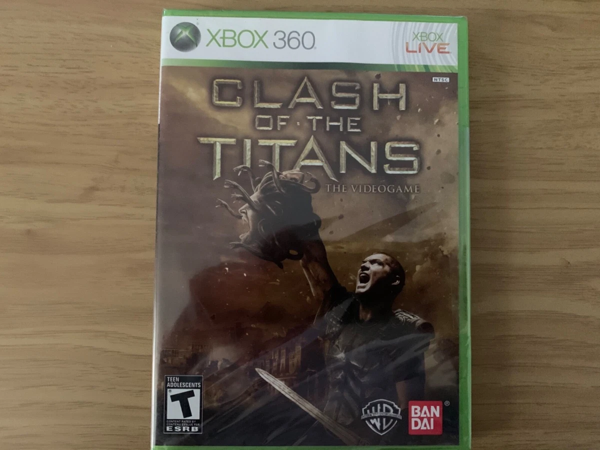XBOX 360. Clash of the Titans NEW. RATED Teen eBay