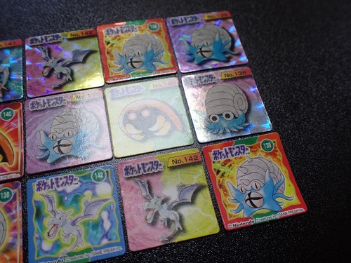 Pokemon GB Pocket Karte x12 Holo & Non Holo Kabutops Aerodactyl Omastar etc #4932 - Bild 3 von 19