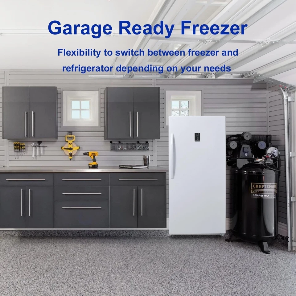 SMAD 13.8 Cu Ft Freezer/Refrigerator Dual Mode Digital Control Convertible - Image 3 of 4