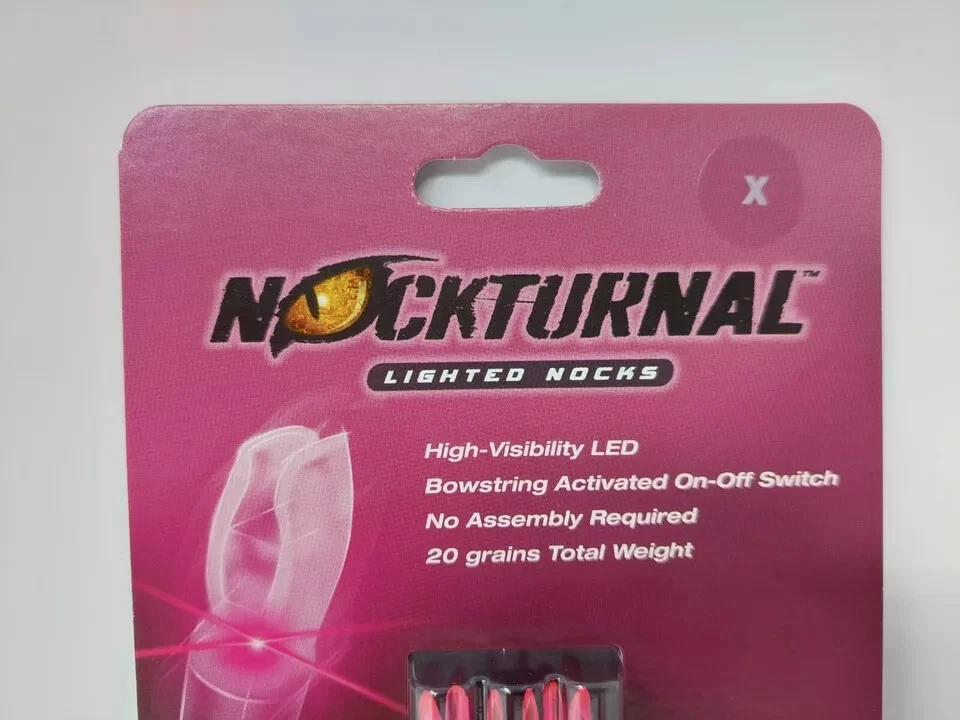 Rage Nockturnal-X Lighted Nocks 3pk PINK NT-512 - Image 3 of 4