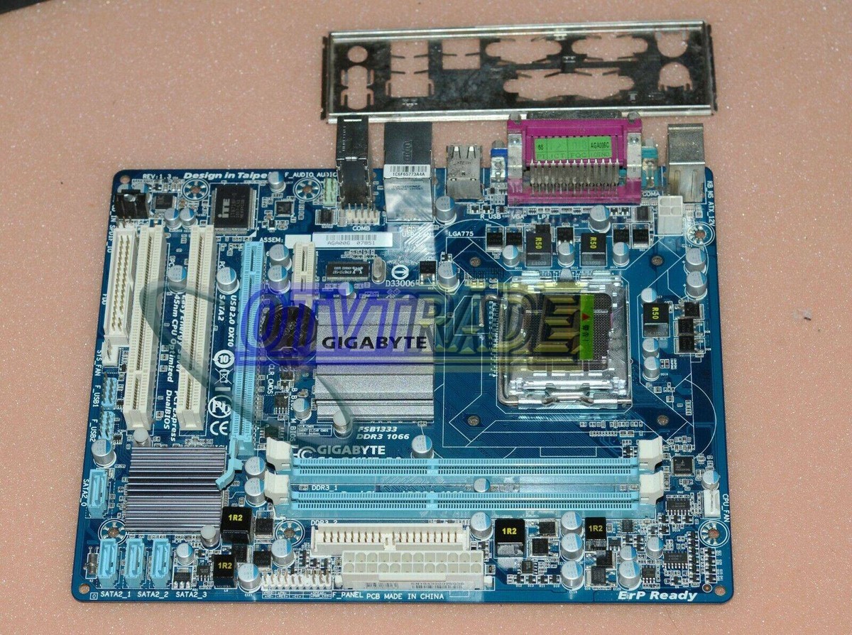 Gigabyte Asus G41 Motherboard Gigabyte GA-G41MT-D3 LGA 775 For - Main Image