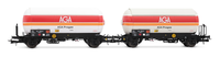 Rivarossi HJ6289 2Er Set Gaskesselwagen Aga Progas Sncf Spur H0 Ep.Iv Neu