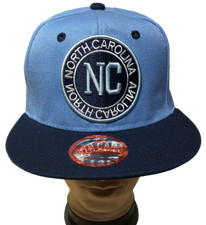 NORTH CAROLINA NC Embroidered Snapback Adjustable Baseball Cap Hat LOT 1-12pcs