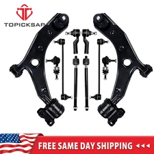 10PCS Front Control Arms Sway Bars Kit For 2004-2014 MAZDA 3 & 5 NON TURBO