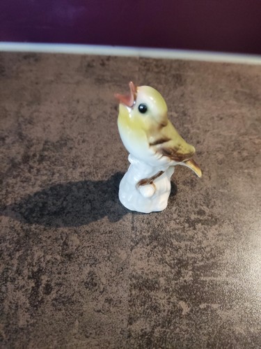 Goebel Waldlaubsänger glänzend Vogel Höhe ca. 7,5 - 第 1/4 張圖片