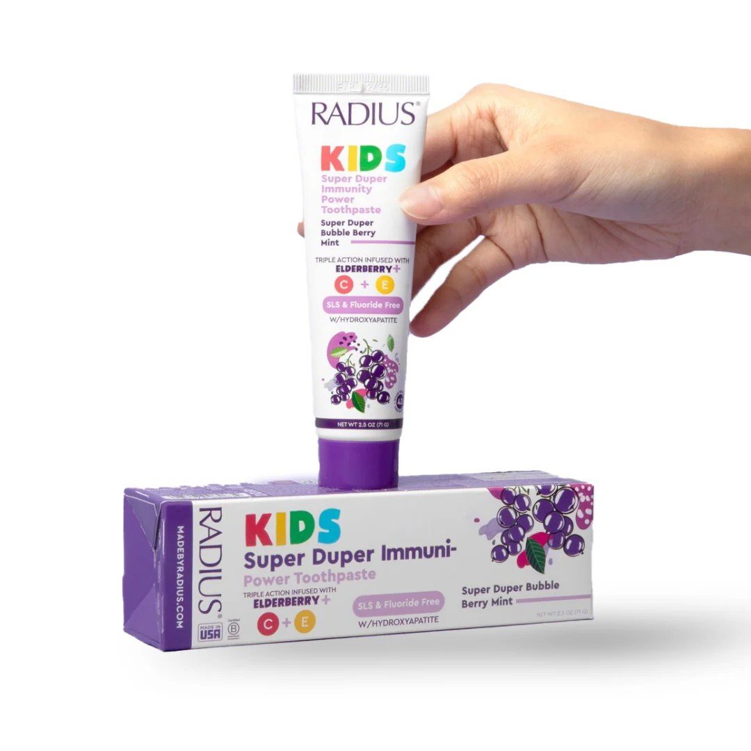 Зубная паста Radius Kids Super Duper Immunity Power - Bubble Berry Mint 25 унции 3490₽