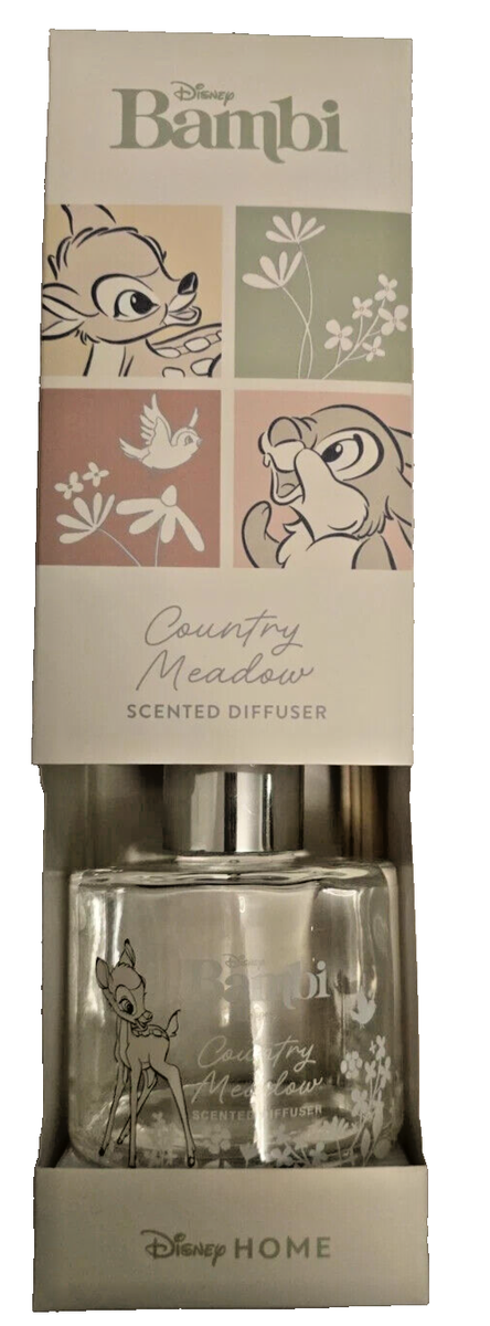 Disney Bambi Reed Diffuser- Country Meadow 100ml Glass Bottle Spring Scent