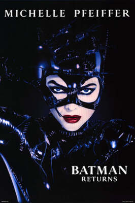 Batman Returns Michael Keaton Movie Poster Print 17 X 12 Reproduction