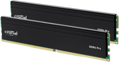 Crucial Pro 64GB (2x32GB) DDR4 RAM 3200MHz (CP32G4DFRA32A.M16FF