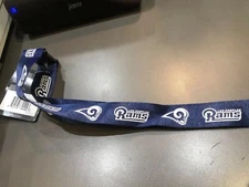 LOS ANGELES RAMS BLUE Lanyard. W/ Detach Buckle NFL 24”