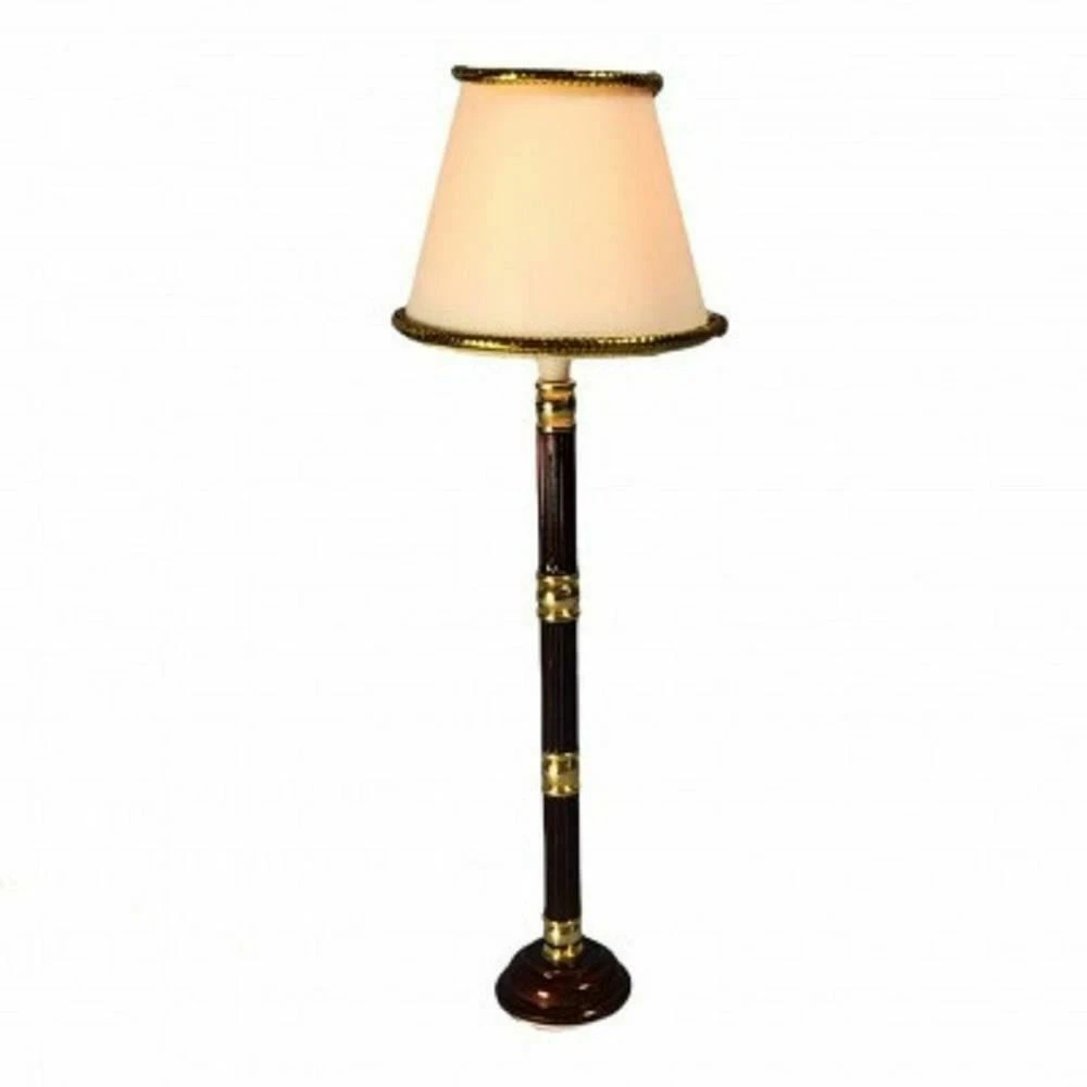 Floor lamp with online battery