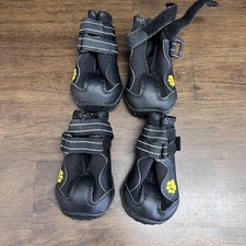 Protective Dog Boots 4 Piece Waterproof Anti Slip Sole Reflective Size 4