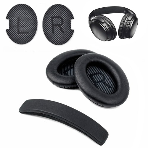 UK Replacement Ear Pads Cushion Headband for Bose QuietComfort QC35 Headphones - Picture 7 of 22