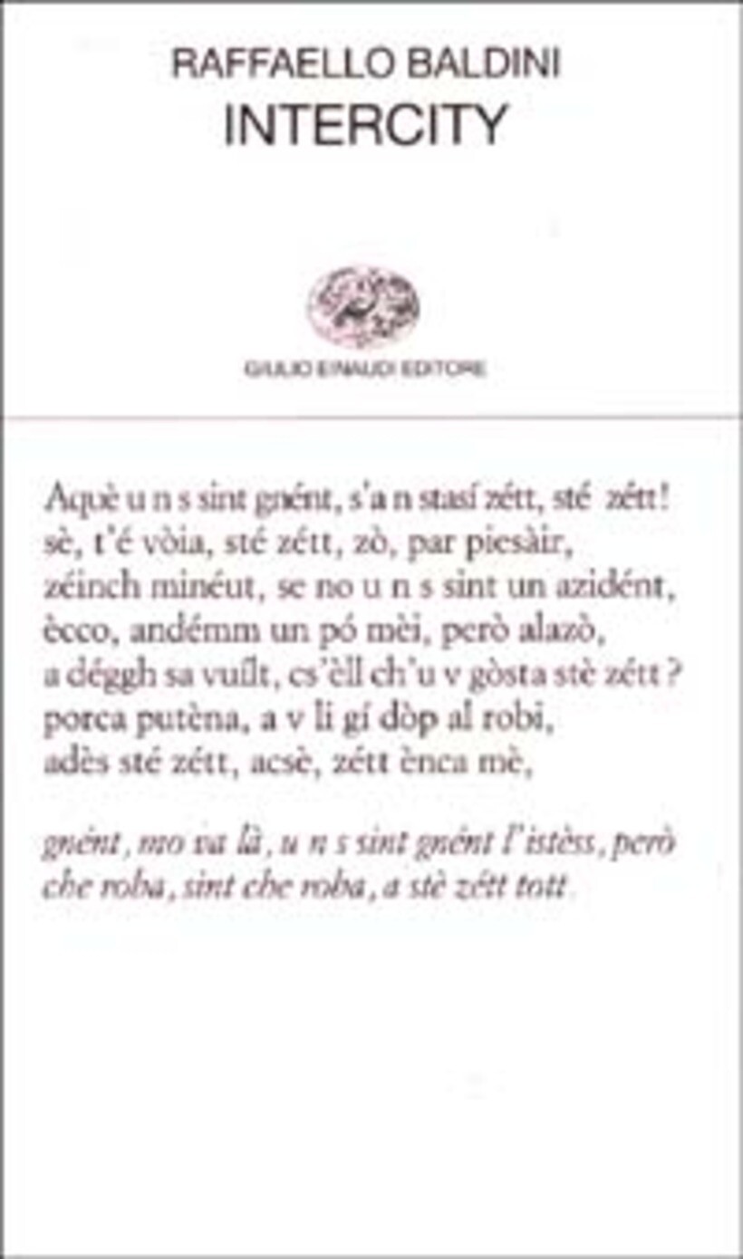 INTERCITY - BALDINI RAFFAELLO 9788806166359