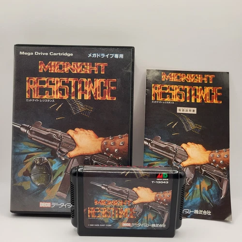 Midnight Resistance - JP Sega Mega Drive (CIB) Complete in Box