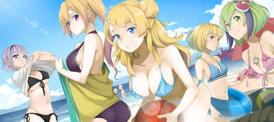 Anime girls keiryuu seo artwork dagashi kashi dimension Playmat Gaming Mat Desk
