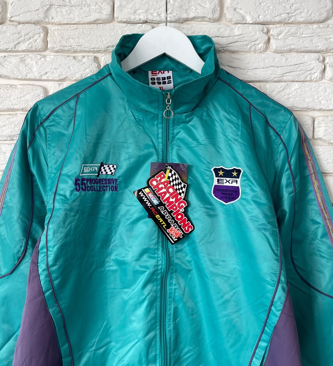 EXR 55 Progressive Collection Nascar Racing Team Jacket Men's Size