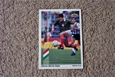 1993 UPPER DECK WORLD CUP USA 94 (ALBERTO GARCIA ASPE, MEXICO) Soccer Card