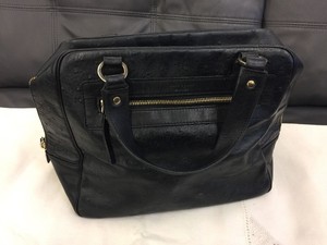 Kate Spade Vintage Black Large Leather Handbag Ebay Image Is Loading Kate Spade Vintage Black Large Leather Handbag