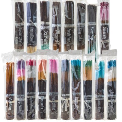 WildBerry 11'' Incense Sticks Bundles, 100ct Packs